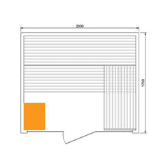 Luxury Traditional Steam 5-6 Person Indoor Sauna by centuraheat - Desired Dream - CenturaHeat