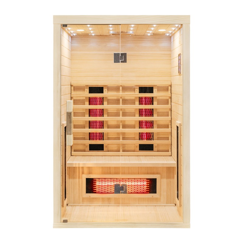 Luxury 2 Person Infrared Rejuvenation Indoor Sauna by centuraheat