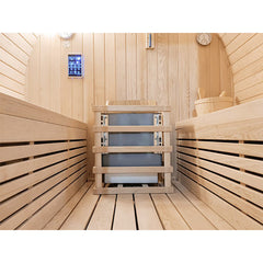 4-6 Person Outdoor Wood Barrel Sauna by centuraheat - Desired Dream - CenturaHeat