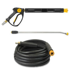 110v Compact, Industrial, Mobile Electric Pressure Washer - 1450psi, 100Bar, 12L/min